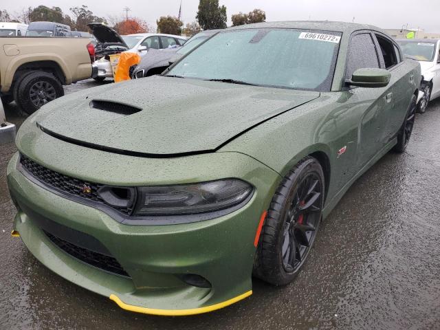 DODGE CHARGER SC 2019 with VIN 2C3CDXGJ7KH742634 - Photo from auction