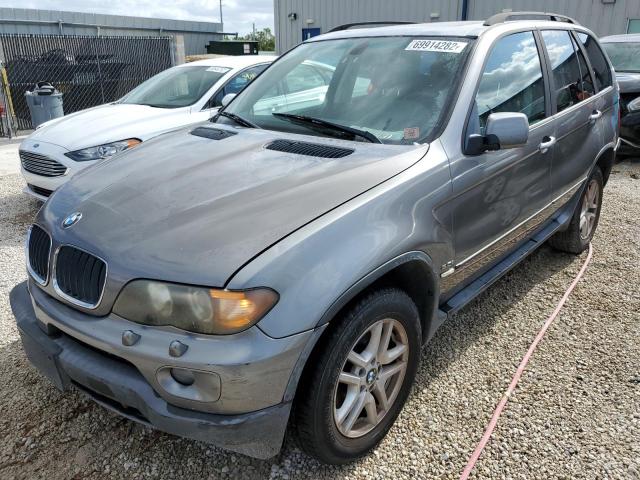 BMW X5 3.0I 2004 with VIN 5UXFA13544LU24661 - Photo from auction
