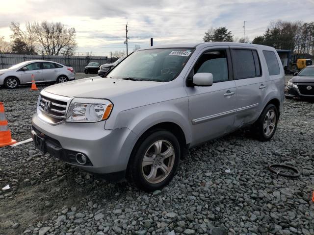 HONDA PILOT EX 2014 with VIN 5FNYF4H45EB057643 - Photo from auction