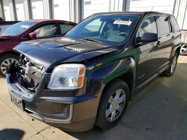 GMC TERRAIN SL 2016 with VIN 2GKFLSEK9G6234456 - Photo from auction