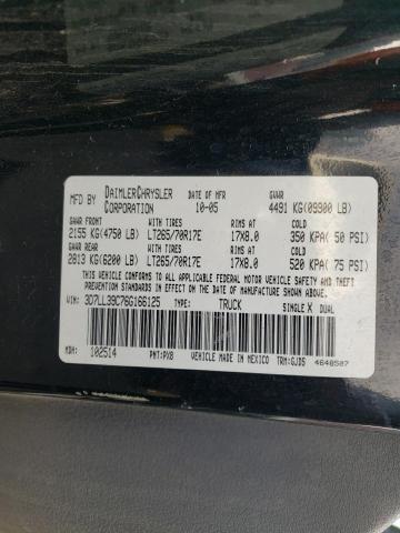Photo 14 from auction – 2006 DODGE RAM 3500 with VIN 3D7LL39C76G166125