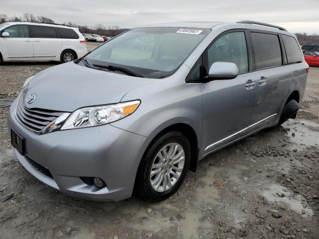 TOYOTA SIENNA XLE 2017 with VIN 5TDYZ3DC7HS830160 - Photo from auction