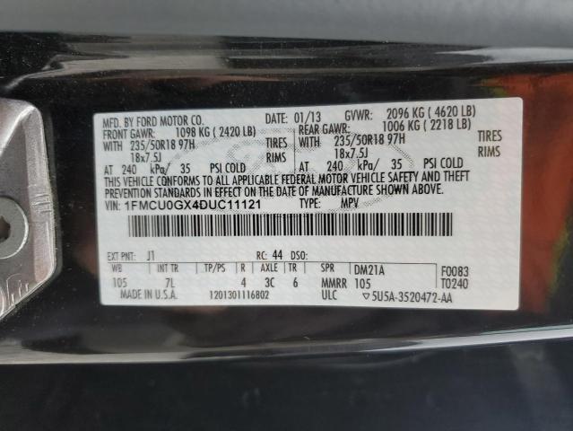 Photo 14 from auction – 2013 FORD ESCAPE SE with VIN 1FMCU0GX4DUC11121