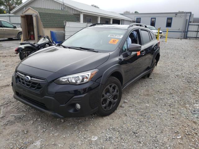 SUBARU CROSSTREK 2021 with VIN JF2GTHSCXMH240290 - Photo from auction