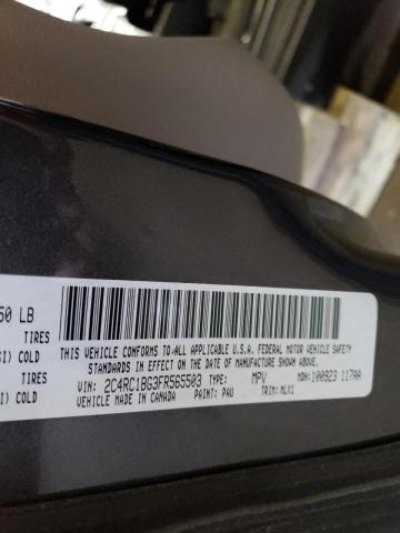 Photo 14 from auction – 2015 CHRYSLER TOWN & COU with VIN 2C4RC1BG3FR565503