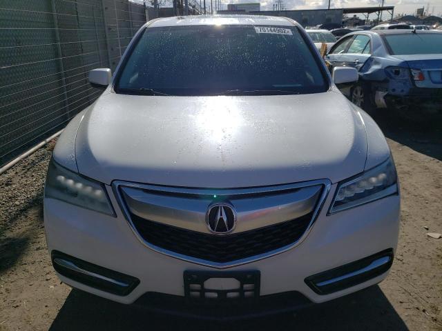 Photo 5 from auction – 2014 ACURA MDX TECHNO with VIN 5FRYD3H42EB011363