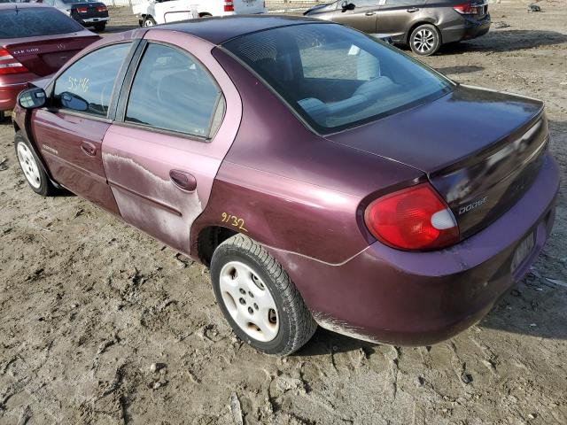 Photo 2 from auction – 2000 DODGE NEON BASE with VIN 1B3ES46C3YD612756