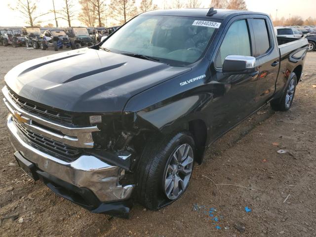 CHEVROLET SILVERADO 2021 with VIN 1GCRYDED1MZ101049 - Photo from auction