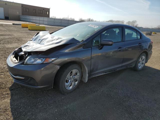 HONDA CIVIC LX 2014 with VIN 19XFB2F52EE054398 - Photo from auction
