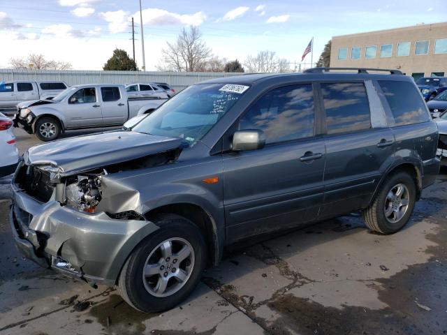 HONDA PILOT EXL 2008 with VIN 5FNYF28518B008392 - Photo from auction