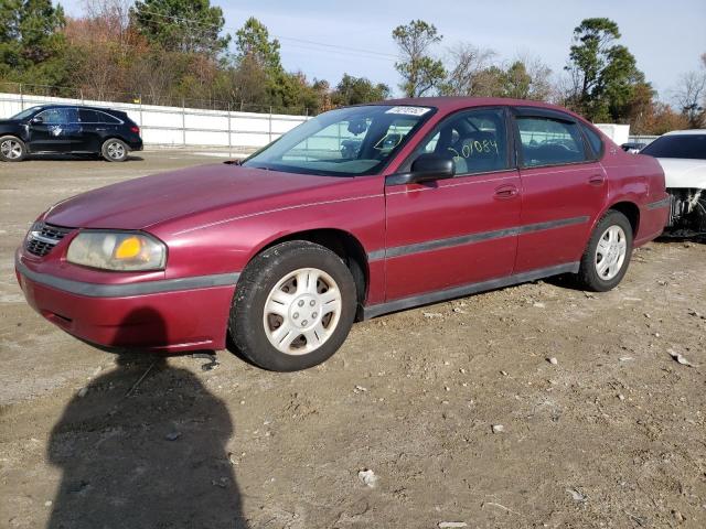 CHEVROLET IMPALA 2005 with VIN 2G1WF52E459371053 - Photo from auction