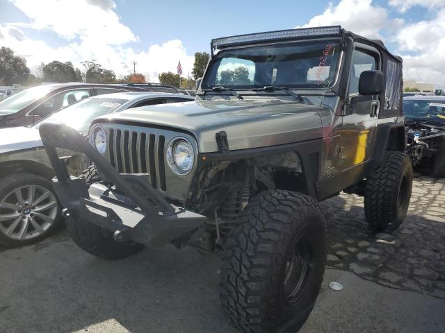JEEP WRANGLER / 2003 with VIN 1J4FA59SX3P342909 - Photo from auction