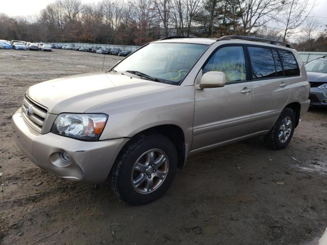 TOYOTA HIGHLANDER 2007 with VIN JTEEP21A840031499 - Photo from auction