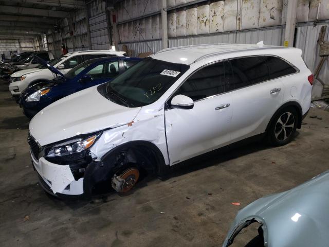 KIA SORENTO EX 2018 with VIN 5XYPHDA10JG360886 - Photo from auction