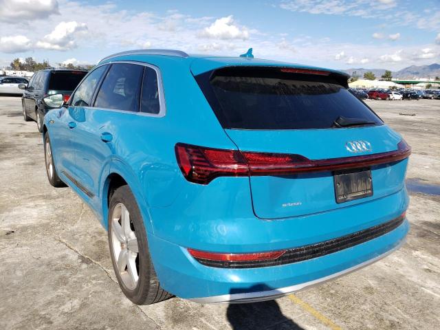 Photo 2 from auction – 2019 AUDI E-TRON PRE with VIN WA1LAAGE5KB007755