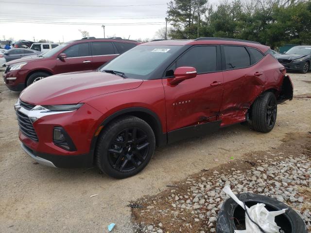 Photo 1 from auction – 2021 CHEVROLET BLAZER 3LT with VIN 3GNKBJRS8MS519221