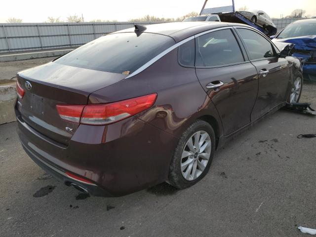 Photo 3 from auction – 2016 KIA OPTIMA EX with VIN 5XXGU4L30GG093644
