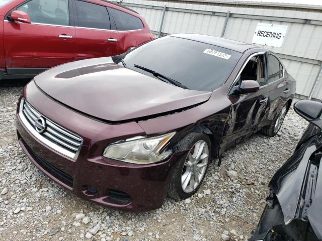 NISSAN MAXIMA S 2014 with VIN 1N4AA5AP2EC438542 - Photo from auction