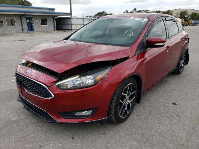 FORD FOCUS SEL 2017 with VIN 1FADP3M29HL252050 - Photo from auction