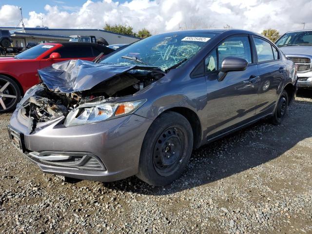 HONDA CIVIC LX 2015 with VIN 19XFB2E58FE070267 - Photo from auction