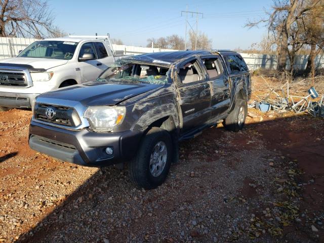 TOYOTA TACOMA DOU 2014 with VIN 3TMLU4EN9EM157253 - Photo from auction