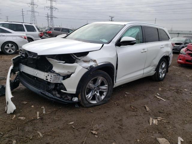 TOYOTA HIGHLANDER 2016 with VIN 5TDDKRFH6GS287428 - Photo from auction