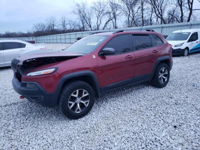 JEEP CHEROKEE T 2014 with VIN 1C4PJMBS6EW202816 - Photo from auction