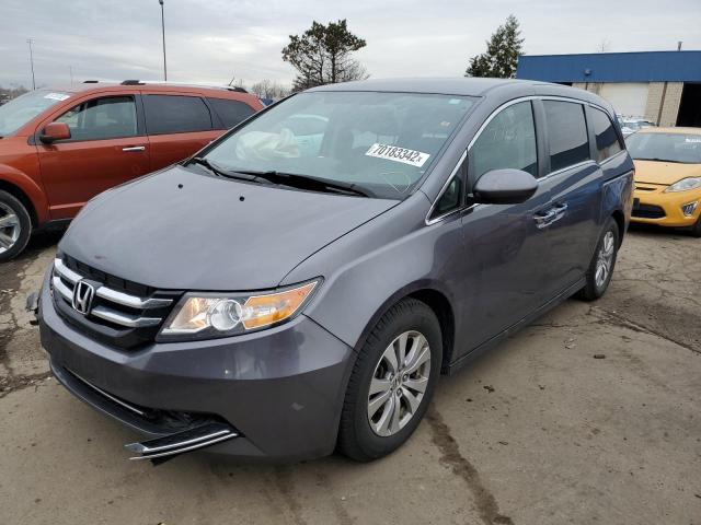 HONDA ODYSSEY EX 2015 with VIN 5FNRL5H47FB093886 - Photo from auction