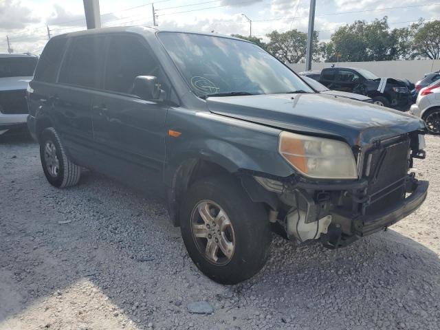 Photo 4 from auction – 2007 HONDA PILOT LX with VIN 5FNYF281X7B042147