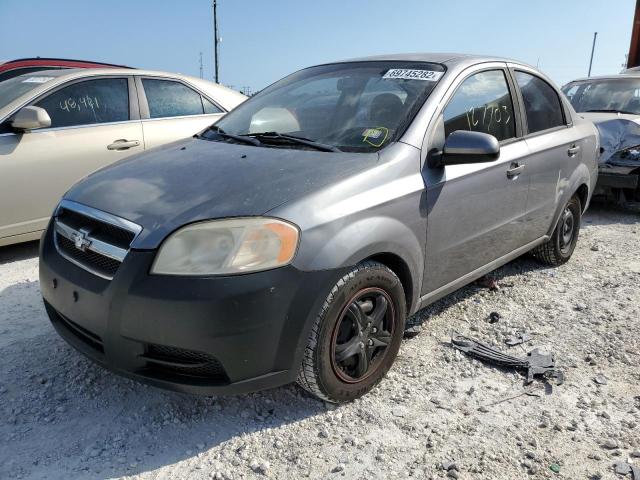 CHEVROLET AVEO LS 2010 with VIN KL1TD5DE5AB117736 - Photo from auction
