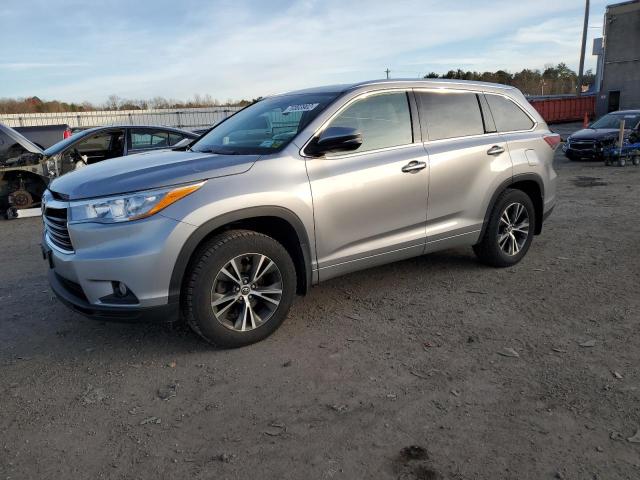 TOYOTA HIGHLANDER 2016 with VIN 5TDJKRFHXGS504692 - Photo from auction