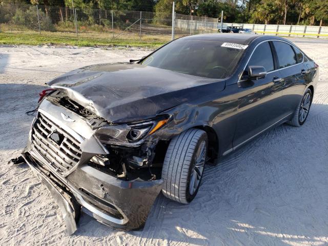 Photo 1 from auction – 2018 GENESIS G80 BASE with VIN KMHGN4JE5JU224310