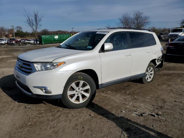 TOYOTA HIGHLANDER 2012 with VIN 5TDBK3EH3CS145280 - Photo from auction