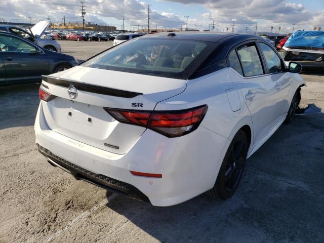 Photo 3 from auction – 2022 NISSAN SENTRA SR with VIN 3N1AB8DVXNY244774