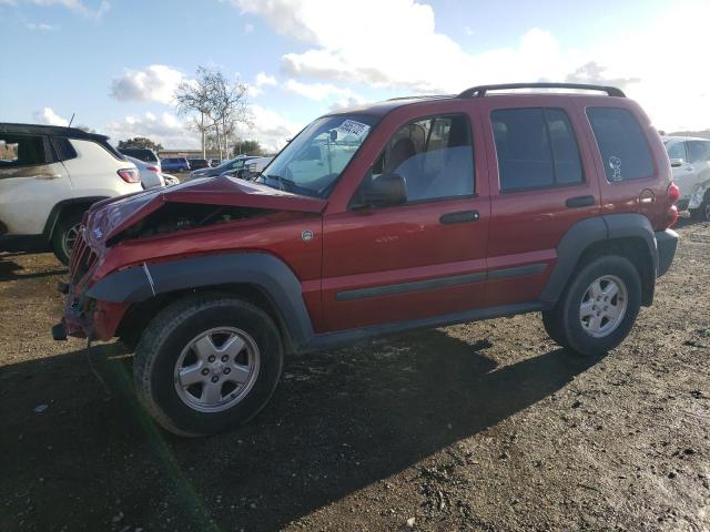 JEEP LIBERTY SP 2007 with VIN 1J4GL48K87W573278 - Photo from auction