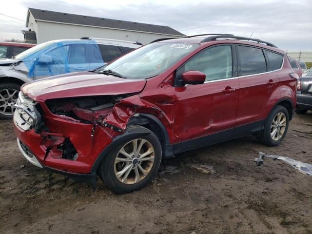 FORD ESCAPE SE 2018 with VIN 1FMCU9GD2JUC47718 - Photo from auction