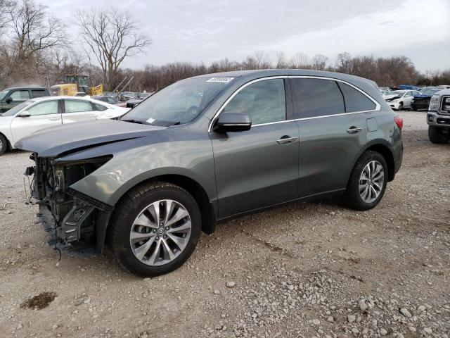 ACURA MDX TECHNO 2015 with VIN 5FRYD4H42FB023195 - Photo from auction