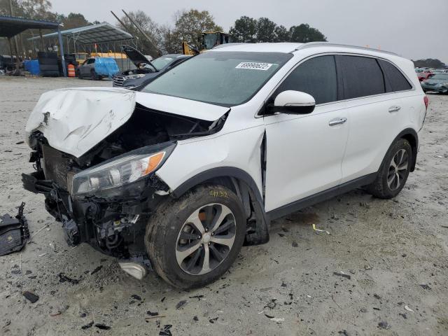 KIA SORENTO EX 2017 with VIN 5XYPH4A18HG243163 - Photo from auction
