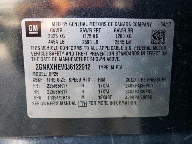 Photo 14 from auction – 2018 CHEVROLET EQUINOX LS with VIN 2GNAXHEV0J6122912