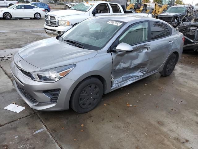 KIA RIO LX 2021 with VIN 3KPA24AD6ME367828 - Photo from auction