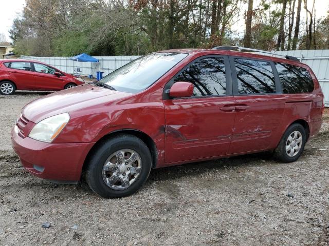 KIA SEDONA LX 2010 with VIN KNDMG4C30A6325014 - Photo from auction