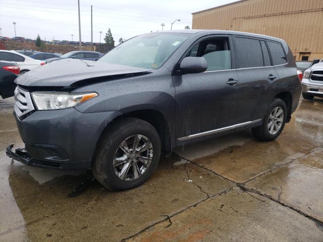 TOYOTA HIGHLANDER 2013 with VIN 5TDBK3EH8DS246641 - Photo from auction