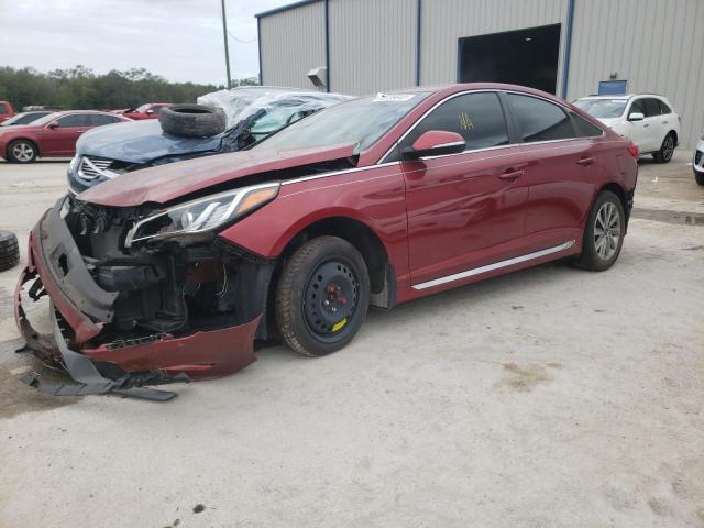 HYUNDAI SONATA SPO 2016 with VIN 5NPE34AF3GH410005 - Photo from auction