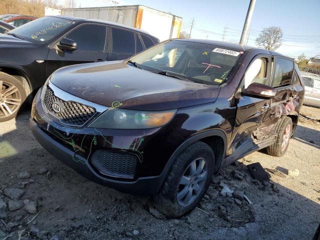 KIA SORENTO 2011 with VIN 5XYKT3A11BG138040 - Photo from auction