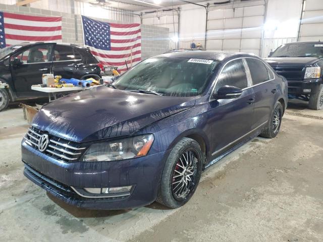 VOLKSWAGEN PASSAT SEL 2012 with VIN 1VWCM7A38CC001593 - Photo from auction