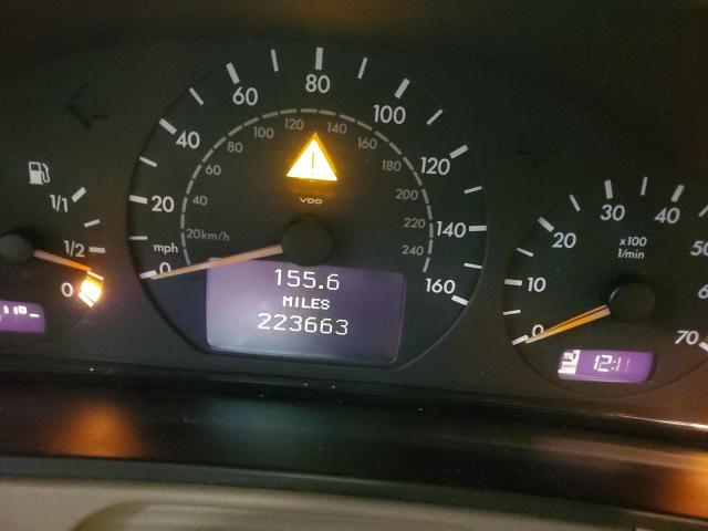 Photo 9 from auction – 2001 MERCEDES-BENZ E 320 with VIN WDBJF65J31B354753