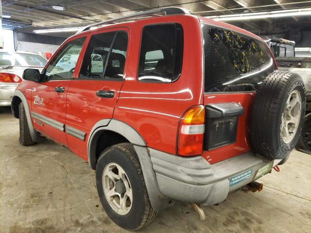 Photo 2 from auction – 2004 CHEVROLET TRACKER ZR with VIN 2CNBJ734946914852
