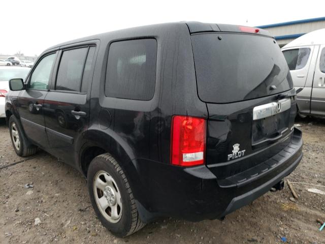 Photo 2 from auction – 2011 HONDA PILOT LX with VIN 5FNYF4H29BB067747