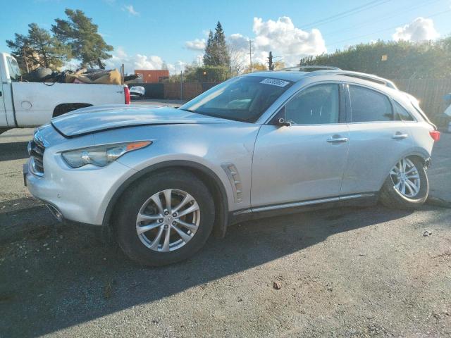 INFINITI FX37 2013 with VIN JN8CS1MW9DM171408 - Photo from auction