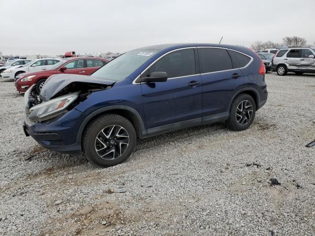 Photo 1 from auction – 2016 HONDA CR-V SE with VIN 2HKRM3H44GH514855